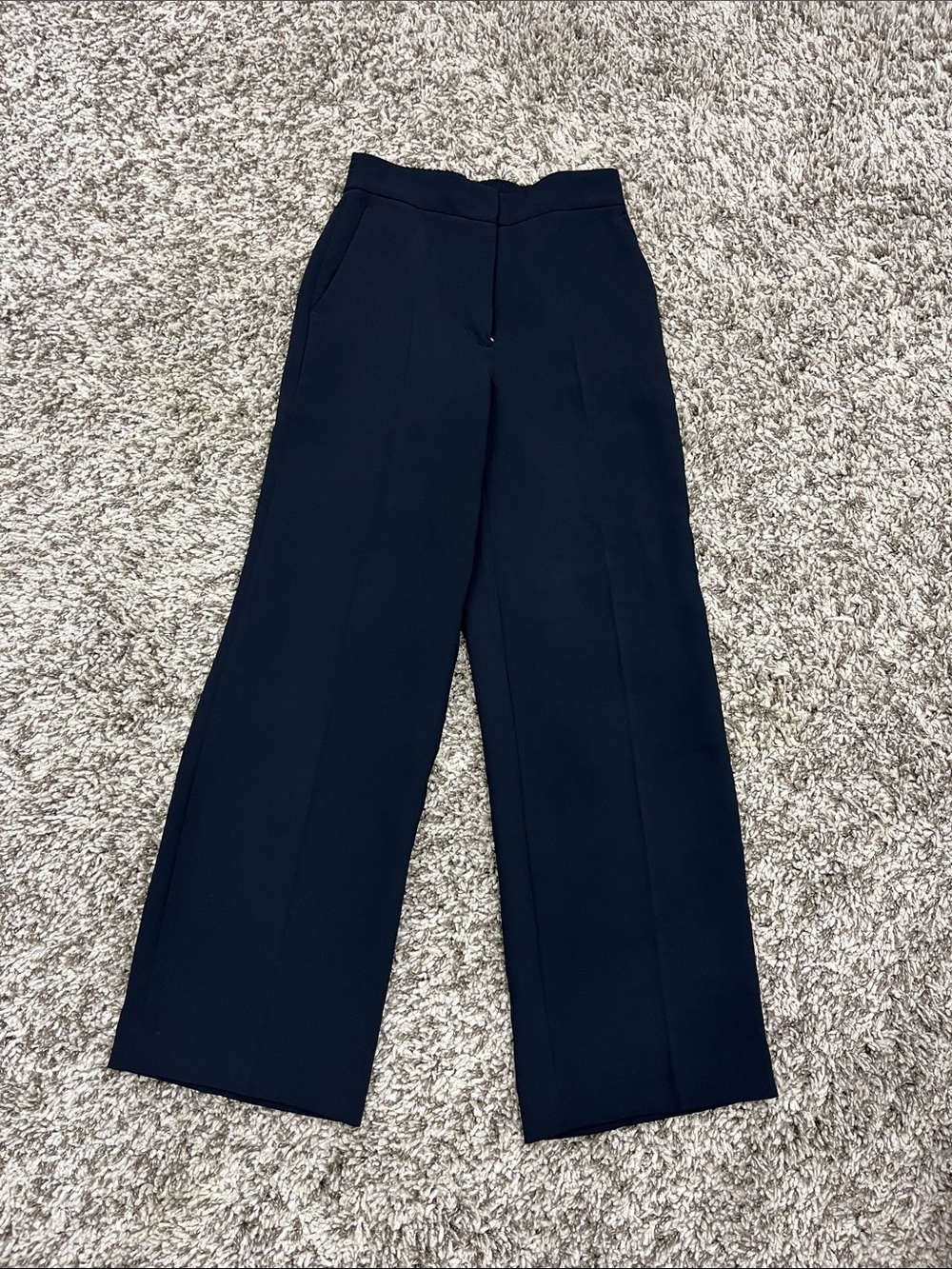 Wilfred Wide-Leg Black Womens Dress Pants